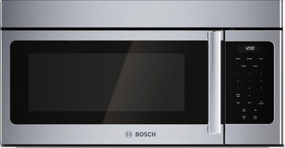 Bosch HMV3054U 300 Series, Over-The-Range Microwave, 30'', Door Hinge: left, Stainless steel