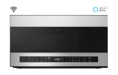 Sharp SMO1969JS 1.9 cu. ft. Smart Over-the-Range-Microwave Oven