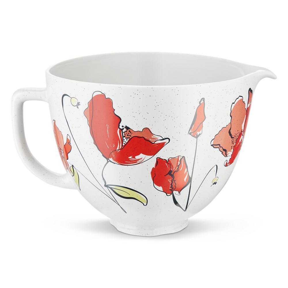 Kitchenaid KSM2CB5PPY 5 Quart Poppy Ceramic Bowl