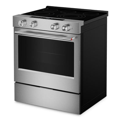 Kitchenaid KSES430SPS 5.3 Cu. Ft. Smart Slide-in Electric Range with Convection Cooking Modes and Steam Bake Mode