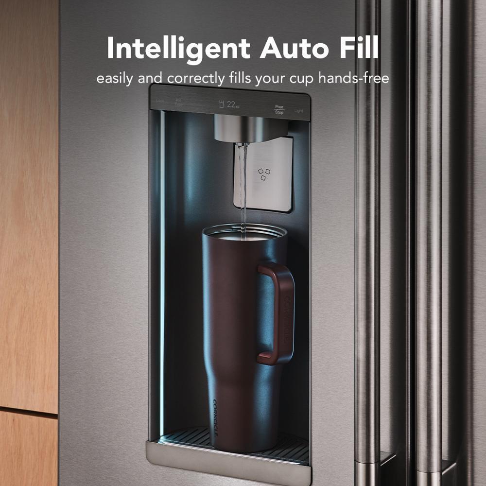Kitchenaid KRFC636SBE Counter-Depth French Door Refrigerator with Intelligent Auto Fill