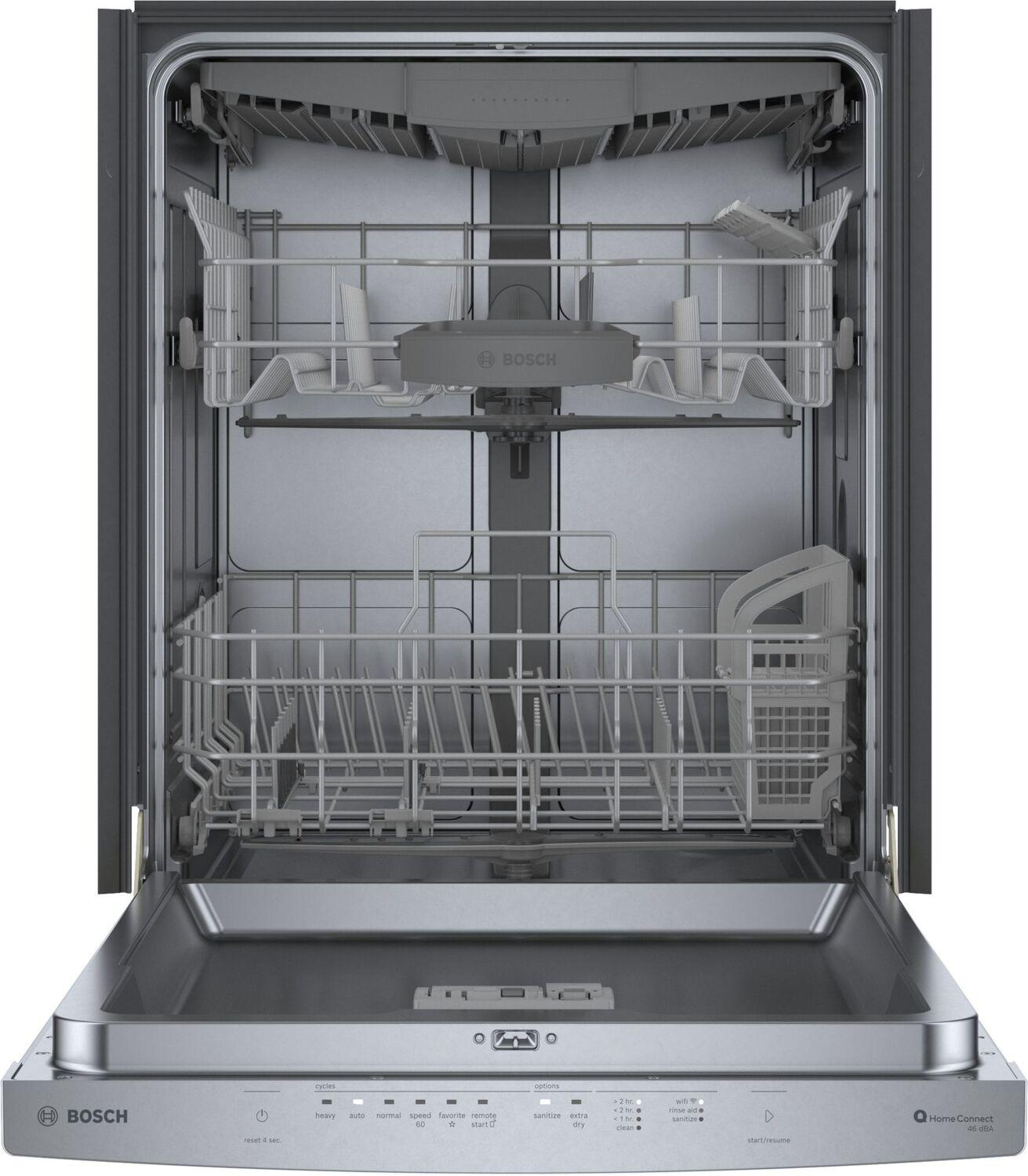 Bosch SHS53CD5N 300 Series, built-under dishwasher, 24'', Brushed steel anti-fingerprint