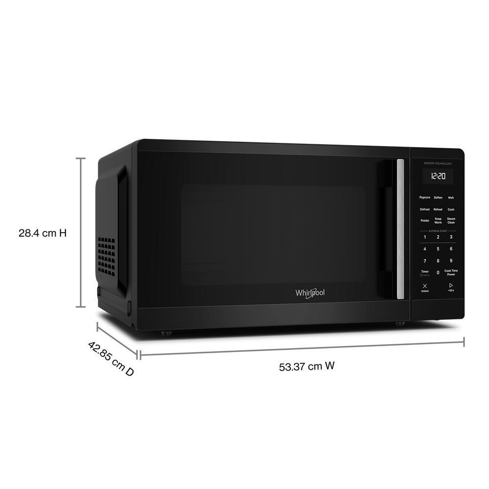 Whirlpool WMCS4321TB 1.1 cu. ft. Countertop Microwave with Sensor Cooking - 1000 watt
