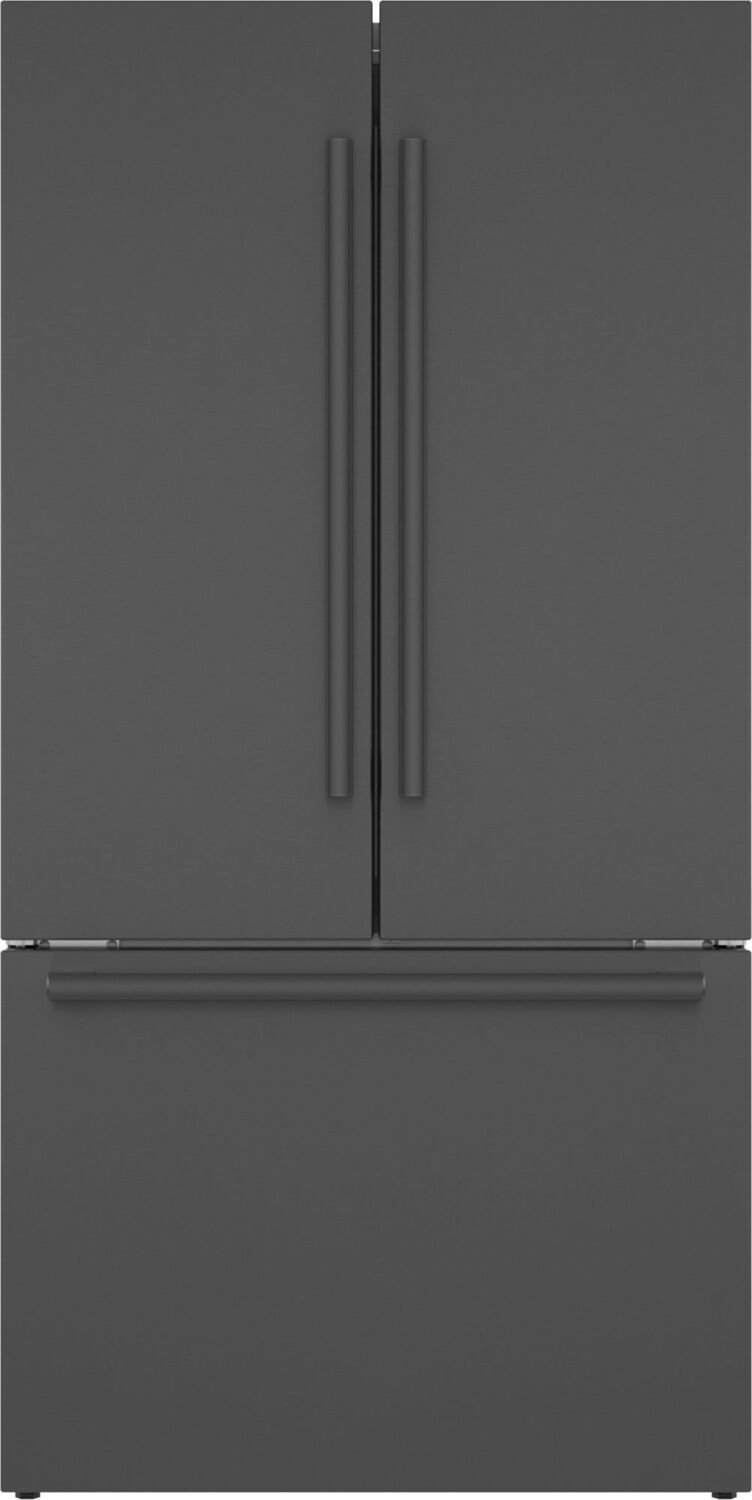 Bosch B36CT80SNB 800 Series French Door Bottom Mount Refrigerator 36" Black Stainless Steel