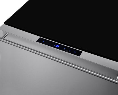 Summit SDR241OS 24" Wide Built-in Outdoor Drawer Refrigerator