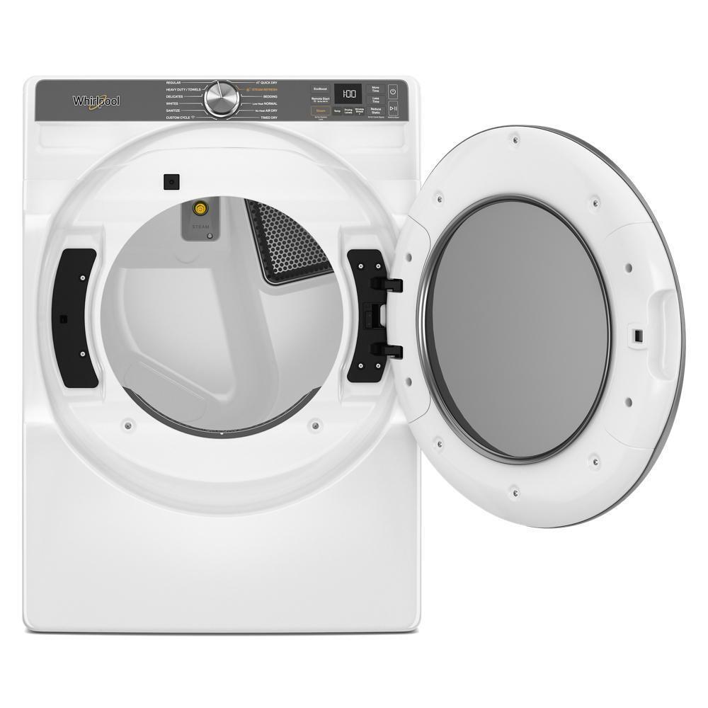 Whirlpool WED6720RW 7.4 cu. ft. Smart Front Load ENERGY STAR® Electric Dryer with Steam Capabilities