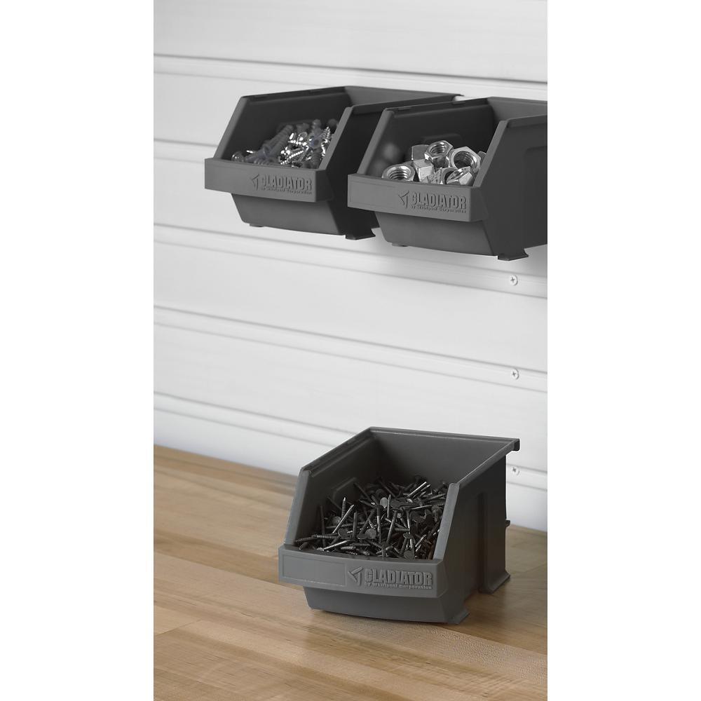 Gladiator GAWESB3PGC Small Item Bins (3-Pack)