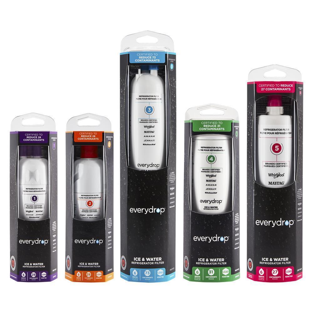 Kitchenaid EDR3RXD1 everydrop® Refrigerator Water Filter 3 - EDR3RXD1 (Pack of 1)