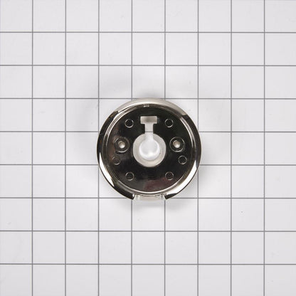 Kitchenaid W11323061 JennAir Single Bezel for Rise-Style Commercial Range and Rangetop Griddle Knobs - Chrome