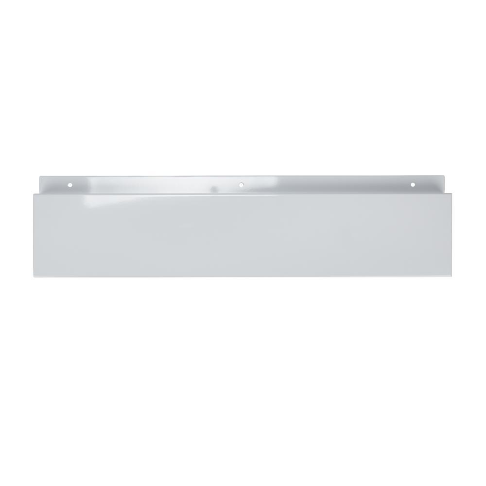 Whirlpool W10655448 Slide-In Range Backsplash, White, Size: 30" W x 6" H