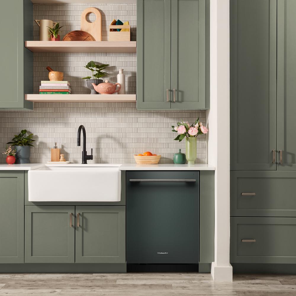 Kitchenaid KDTS724SJP 360(degree) Max Jets™ Third Rack Dishwasher with Advanced ProDry™ System and Ultra-bright LED Lighting, 44 dBA