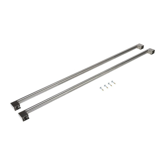 Kitchenaid W11231243 JennAir Rise-Style Built-In, Side-by-Side Refrigerator Handle Kit - Stainless Steel for JS42NXFXDE and JS48NXFXDE Models