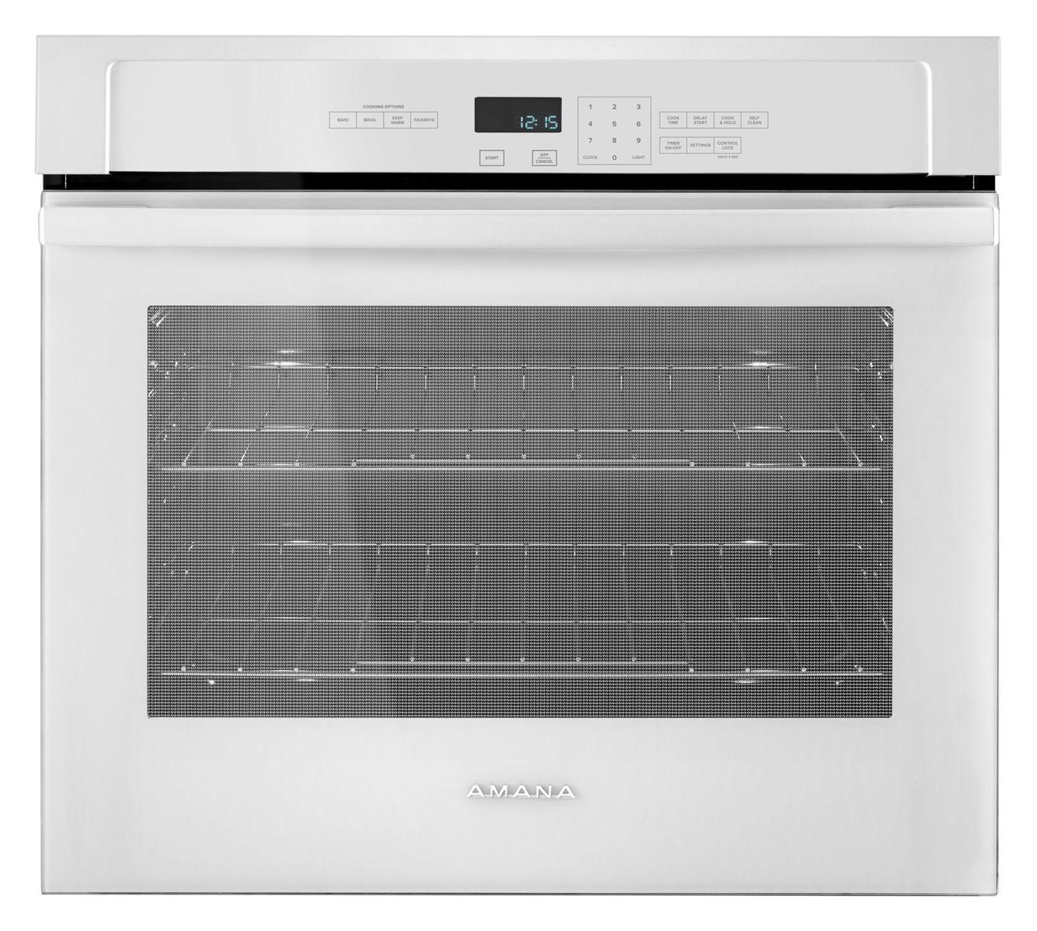 4.3 cu. ft. SIngle Thermal Wall Oven White