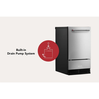 Kitchenaid KUID518SBE 18'' Automatic Ice Maker