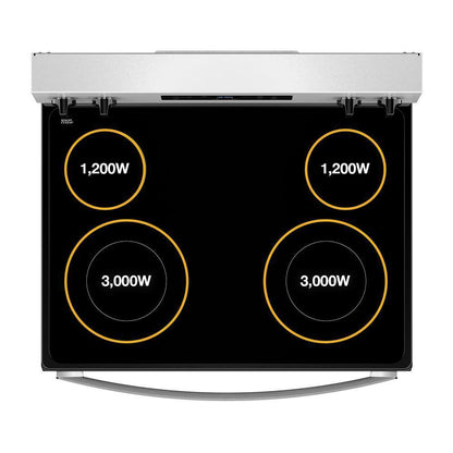 Whirlpool WFES3530RS 30-inch Electric Range with Self Clean