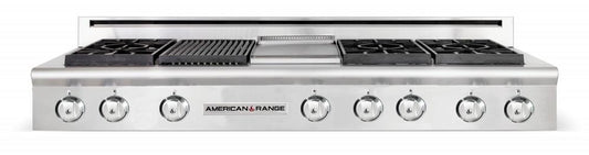 American Range AMERICANRANGELEGENDAROBSCT6062GD Legend 60 Inch Performer Rangetop