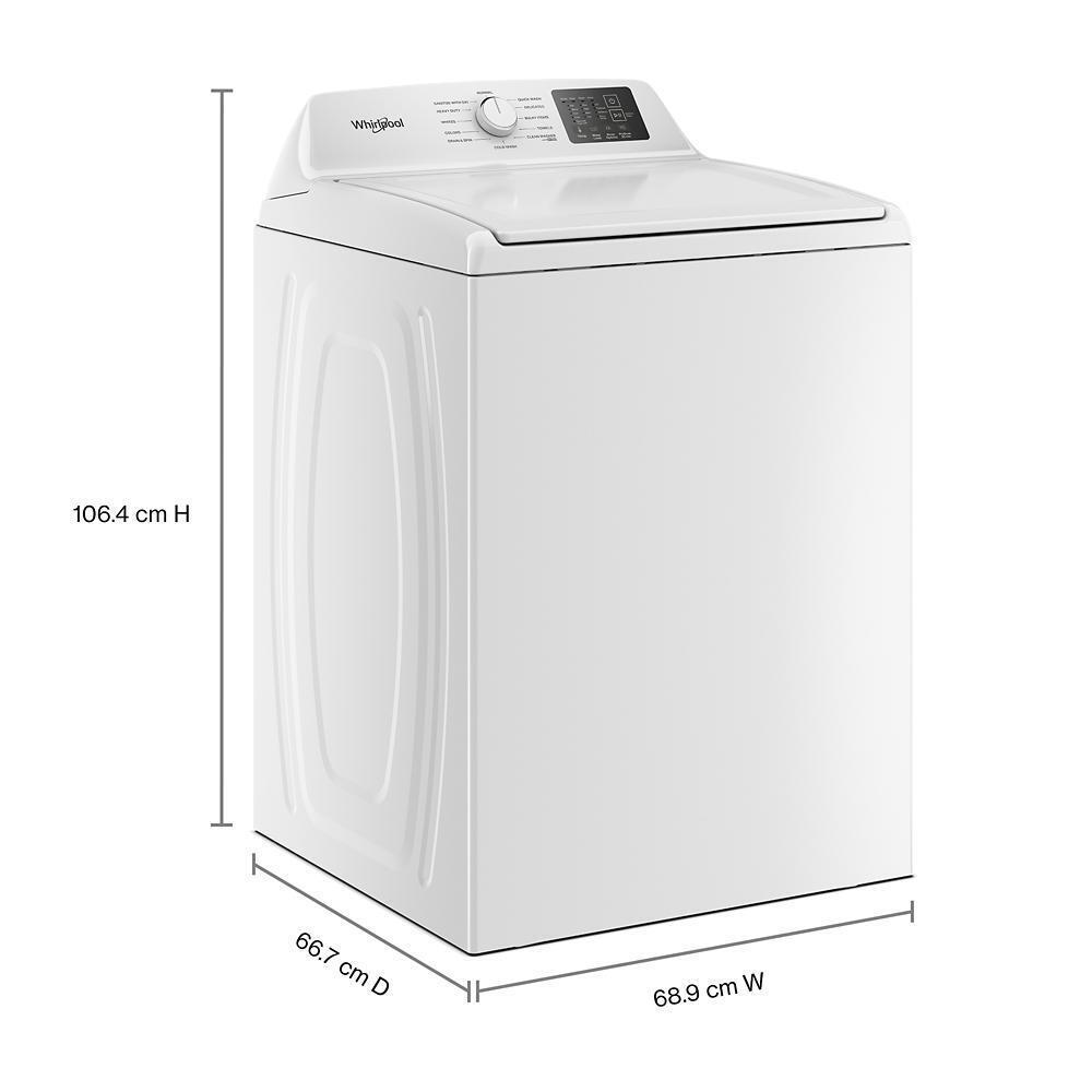 Whirlpool WTW4105SW 4.0 Cu. Ft. Whirlpool® Top Load Agitator Washer with Quick Wash