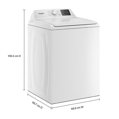 Whirlpool WTW4105SW 4.0 Cu. Ft. Whirlpool® Top Load Agitator Washer with Quick Wash
