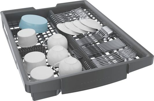 Bosch SPE53C55UC 300 Series, built-under dishwasher, 17 3/4'', Brushed steel anti-fingerprint
