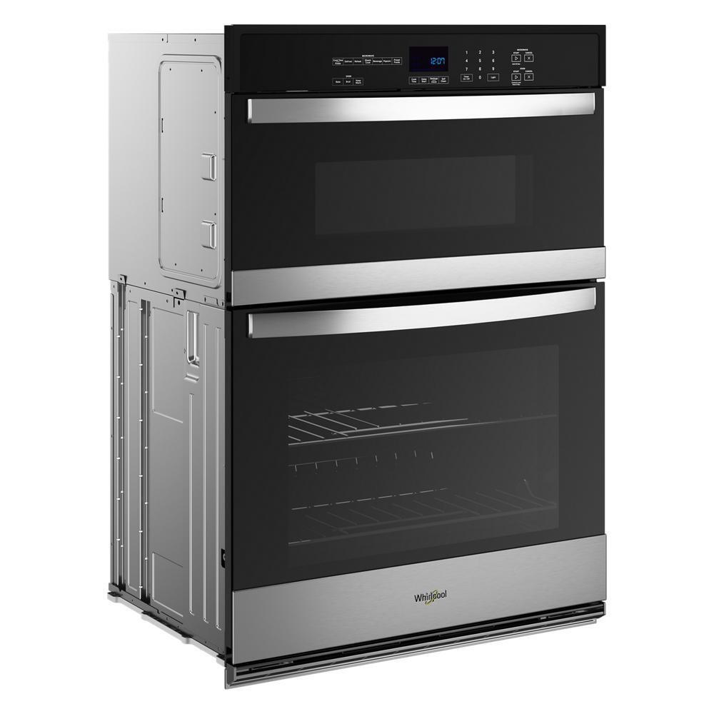 Whirlpool WOEC3030LS 6.4 Total Cu. Ft. Combo Self-Cleaning Wall Oven