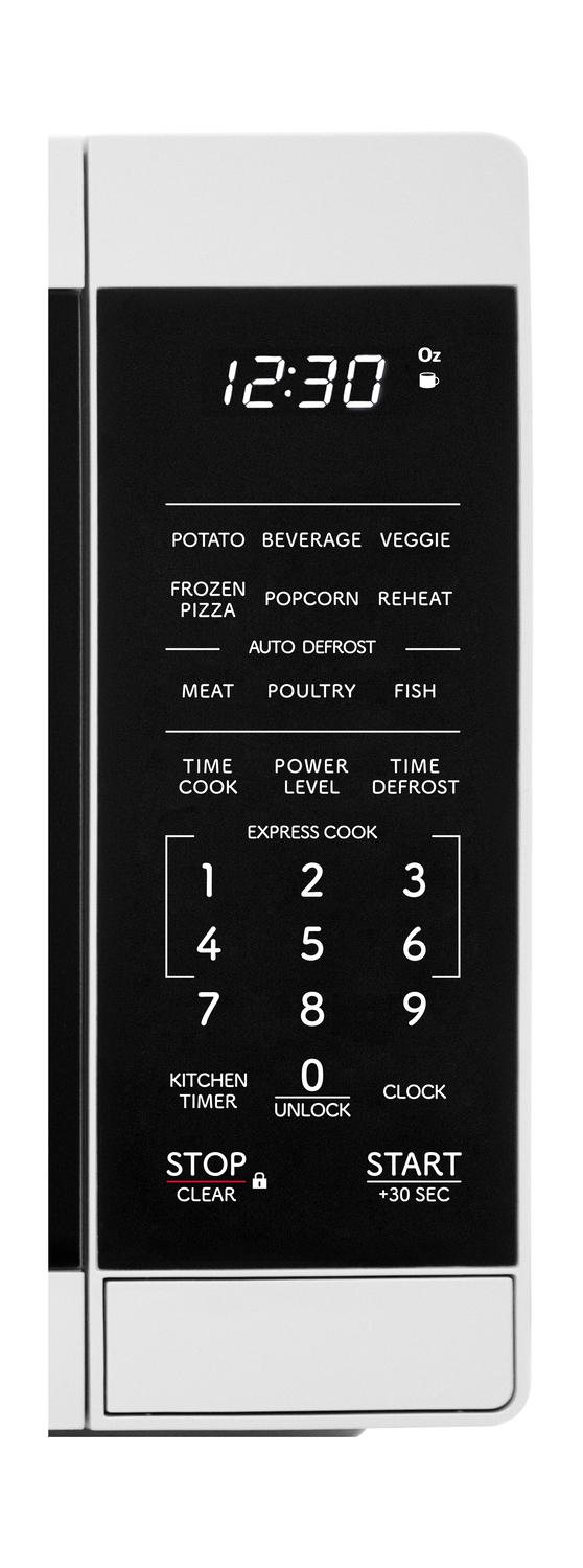 SMC0760KW Sharp 0.7 cu. ft. 700W White Countertop Microwave Oven
