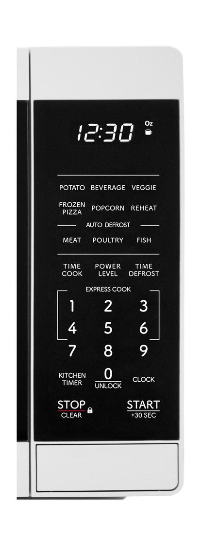 SMC0760KW Sharp 0.7 cu. ft. 700W White Countertop Microwave Oven