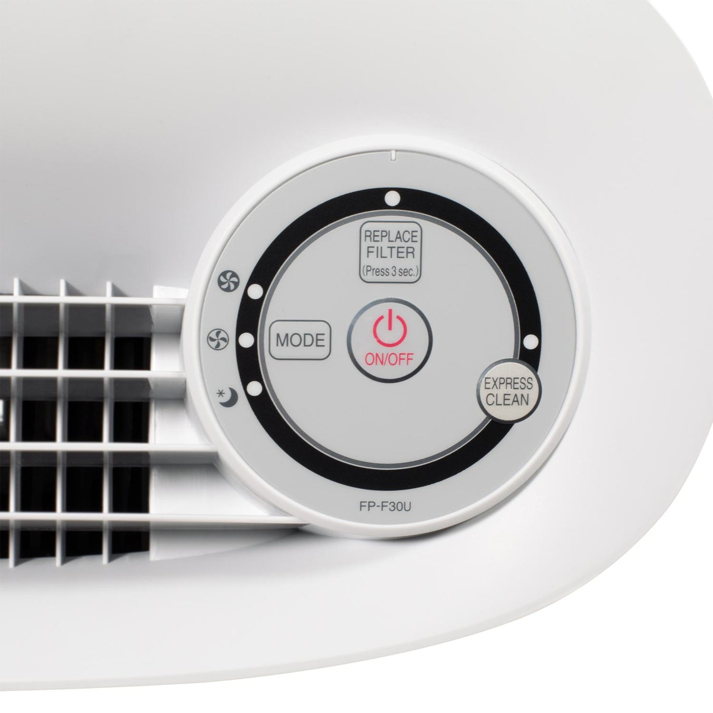 FPF30UH Sharp True HEPA Air Purifier with Express Clean for Small Rooms