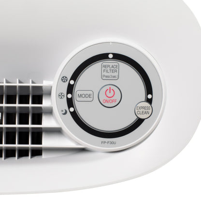 FPF30UH Sharp True HEPA Air Purifier with Express Clean for Small Rooms