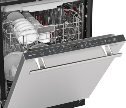 Sharp SDY6768SMS 24 in. Stainless Steel Dishwasher