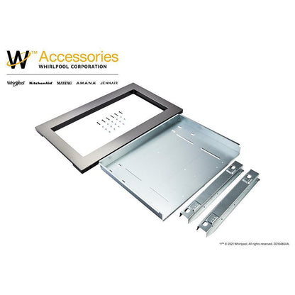 Countertop Microwave Trim Kit, Anti-Fingerprint Stainless Steel