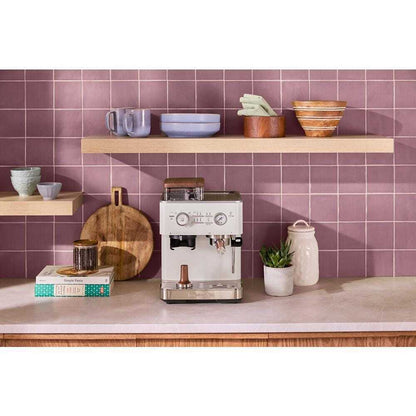 Kitchenaid KES6551PL Semi Automatic Espresso Machine with Burr Grinder