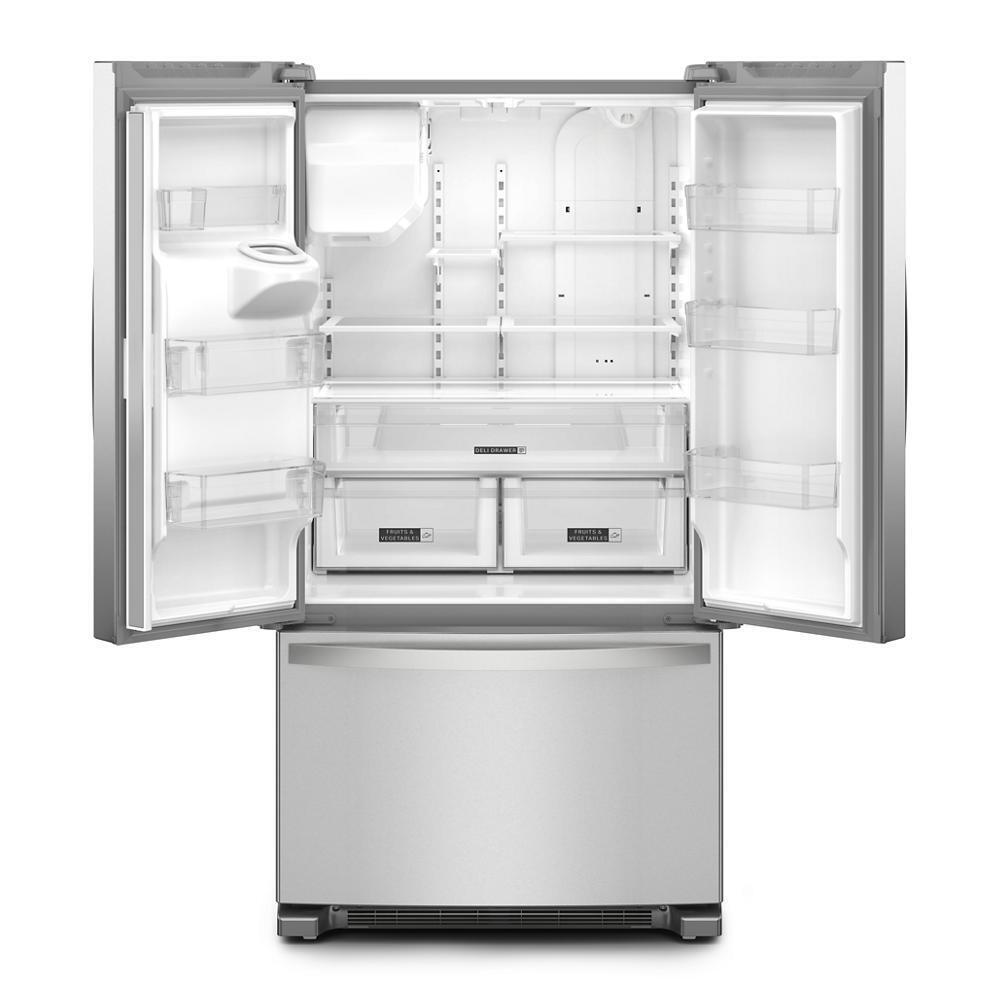 WRFF3436RZ Whirlpool® 36-inch Wide French Door Bottom Mount Refrigerator