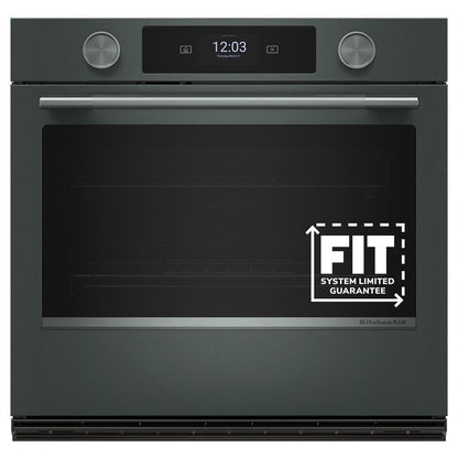Kitchenaid KOES930SJP 30-inch Smart Electric Single Wall Oven with Intelligent Cooking Camera - Juniper