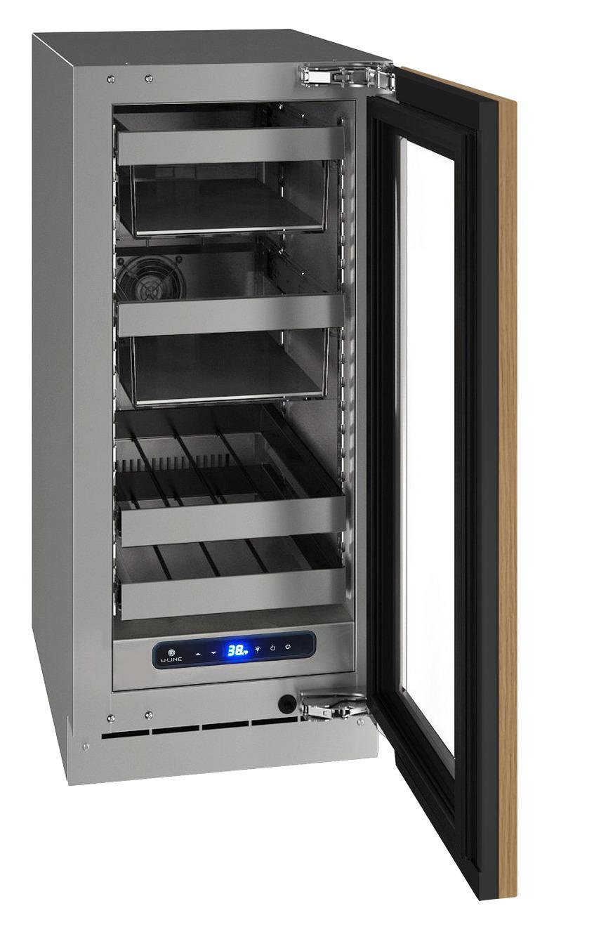 U-Line 15" Beverage Center With Integrated Frame Finish and Field Reversible Door Swing (115 V/60 Hz Volts /60 Hz Hz)