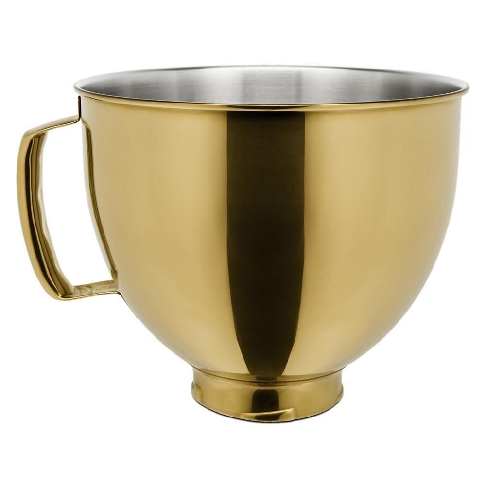 Kitchenaid KSM5SSBRG 5 Quart Tilt-Head Metallic Finish Stainless Steel Bowl