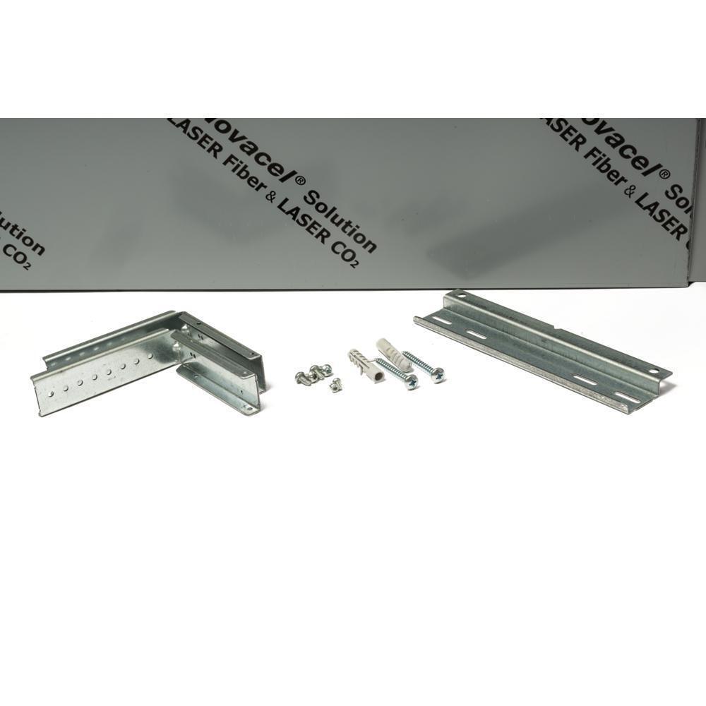 Kitchenaid W11522794 Wall-Mount Hood Chimney Extension Kit, Stainless Steel, for ceilings between 10-1/2' to 12'
