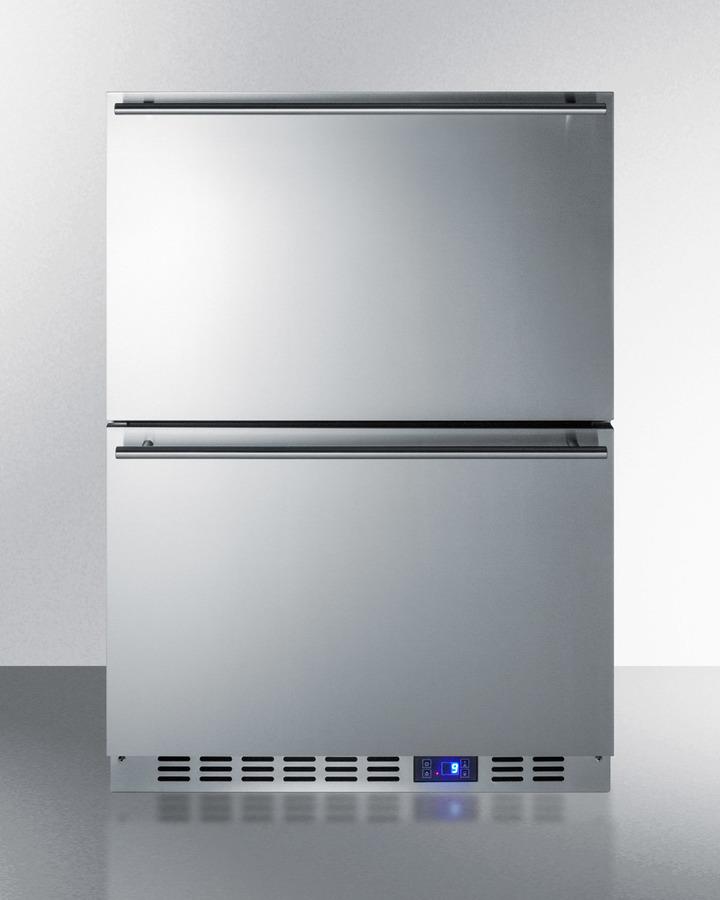 Summit SPFF51OS2D 24" Outdoor 2-drawer All-freezer