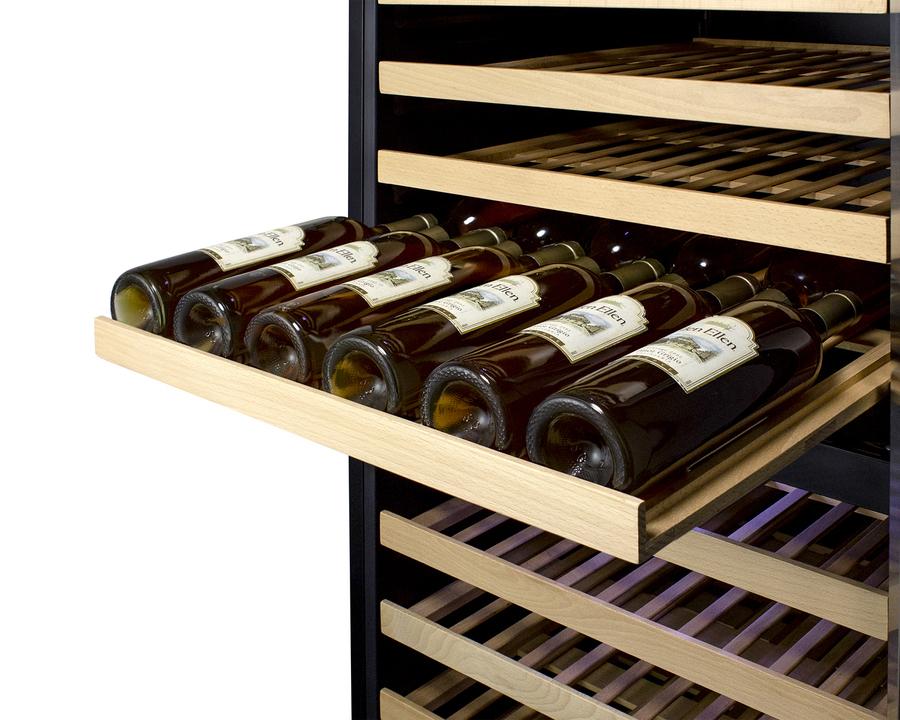 Summit SWC1966BLHD 24" Wide Dual Zone Wine Cellar