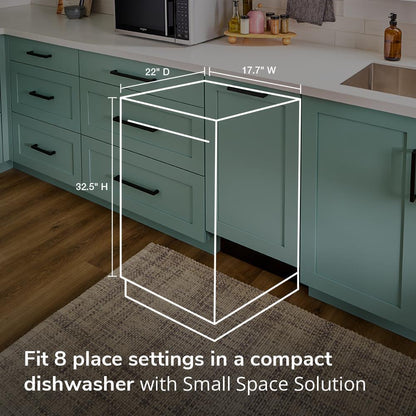 Maytag UDPS5118SP 18" Panel-Ready Dishwasher with Flush Install - 48 dBA