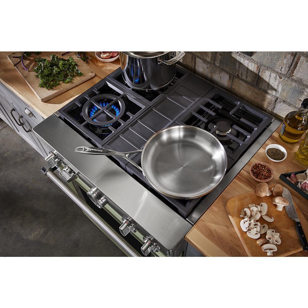 KFDC500JAV KitchenAid® 30'' Smart Commercial-Style Dual Fuel Range with 4 Burners