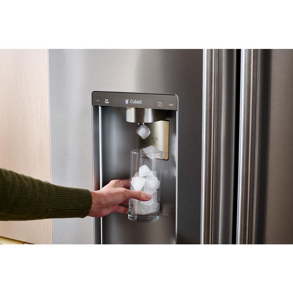 Kitchenaid KRFC536SPS Counter-Depth French Door Refrigerator with Intelligent Auto Fill