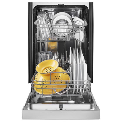 Whirlpool WDPS5118PM Small-Space Compact Dishwasher with Stainless Steel Tub