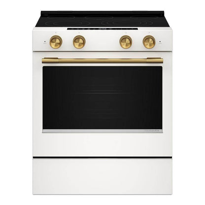 Kitchenaid KSES530SPL 5.3 Cu. Ft. Smart Slide-in Electric Range with Two Even-Heat™ Hyper Elements and Convection Cooking Modes