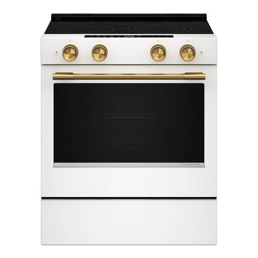 Kitchenaid KSES530SPL 5.3 Cu. Ft. Smart Slide-in Electric Range with Two Even-Heat™ Hyper Elements and Convection Cooking Modes