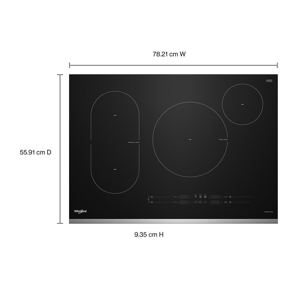 Whirlpool WCIT7030SS 30" Intelligent Induction Cooktop with Temp Cook™ Technology