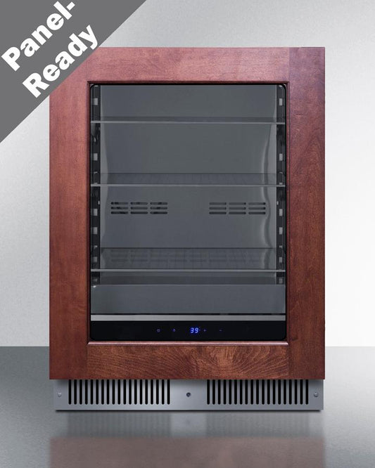 Summit SDHG2443PNRLHD 24" Wide Built-in Beverage Center (panel Not Included)
