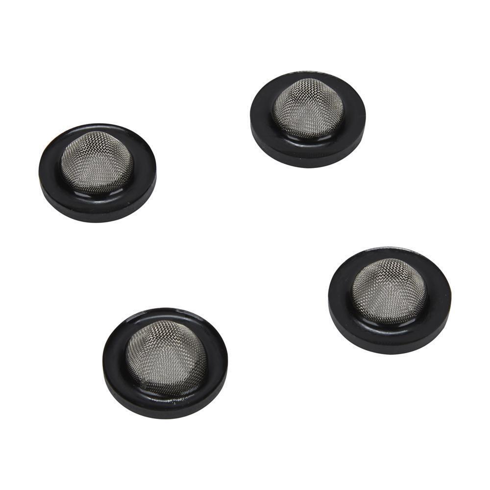 Kitchenaid 285452A Washing Machine Inlet Hose Screens 1" diameter with rubber O-rings - 4 pack