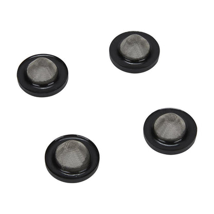 Kitchenaid 285452A Washing Machine Inlet Hose Screens 1" diameter with rubber O-rings - 4 pack