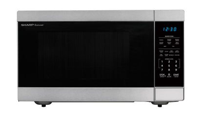 Sharp SMC2265GS 2.2 cu. ft. 1200W Stainless Steel Countertop Microwave Oven