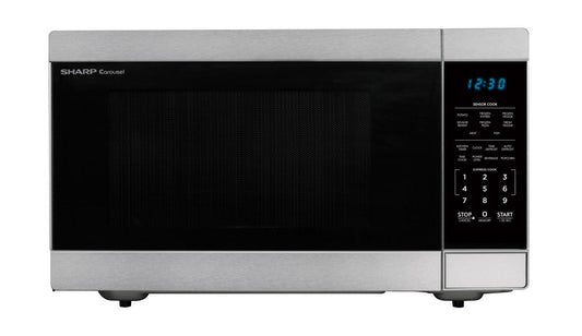 Sharp SMC2265GS 2.2 cu. ft. 1200W Stainless Steel Countertop Microwave Oven